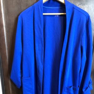 Women’s plus size Royal Blue Blazer